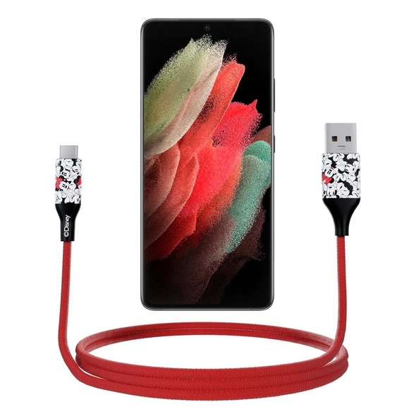 Disney Minnie Mouse 3ft USB to USB-C. SEND ME AN OFFER! - Picture 4 of 8